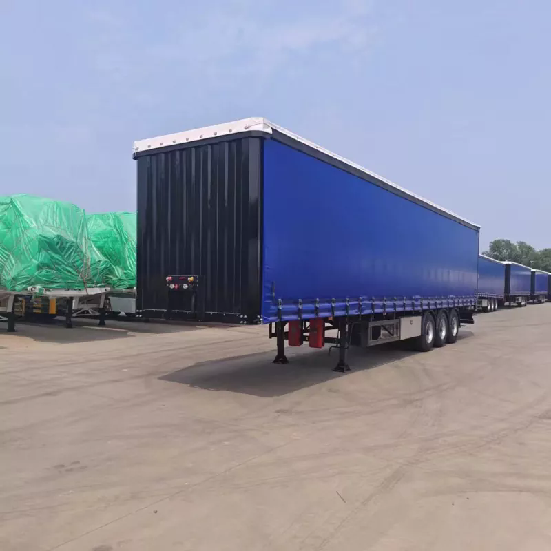 Tri Axle Curtain Side Trailer ใช้อะไรบ้าง