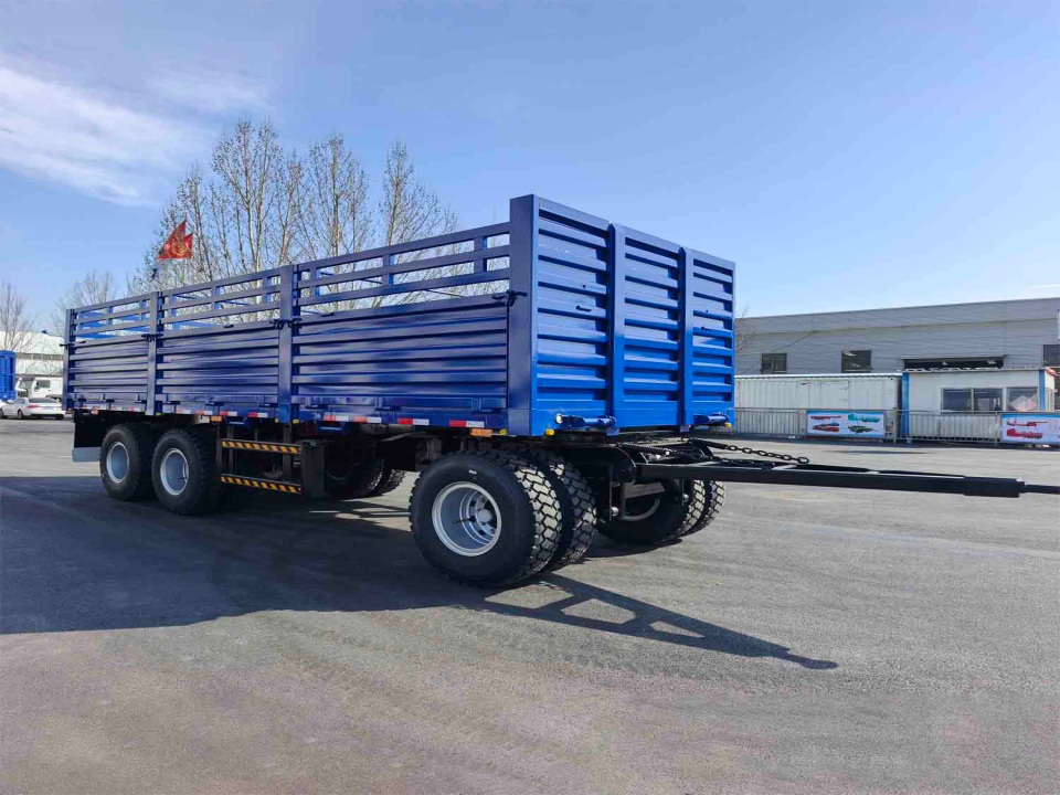 Derun Fence Cargo Drawbar Trailer & Truck จะถูกส่งไปยังเอธิโอเปีย