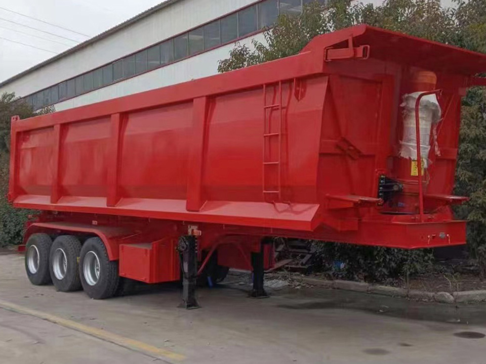 Derun Dump Trailer ส่งไปยังแทนซาเนีย