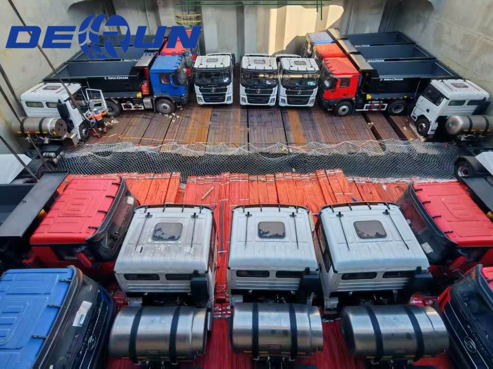 Derun ประสบความสำเร็จในการขนส่งรถบรรทุกหนัก Shacman ไปยังอเมริกาใต้จำนวนมาก