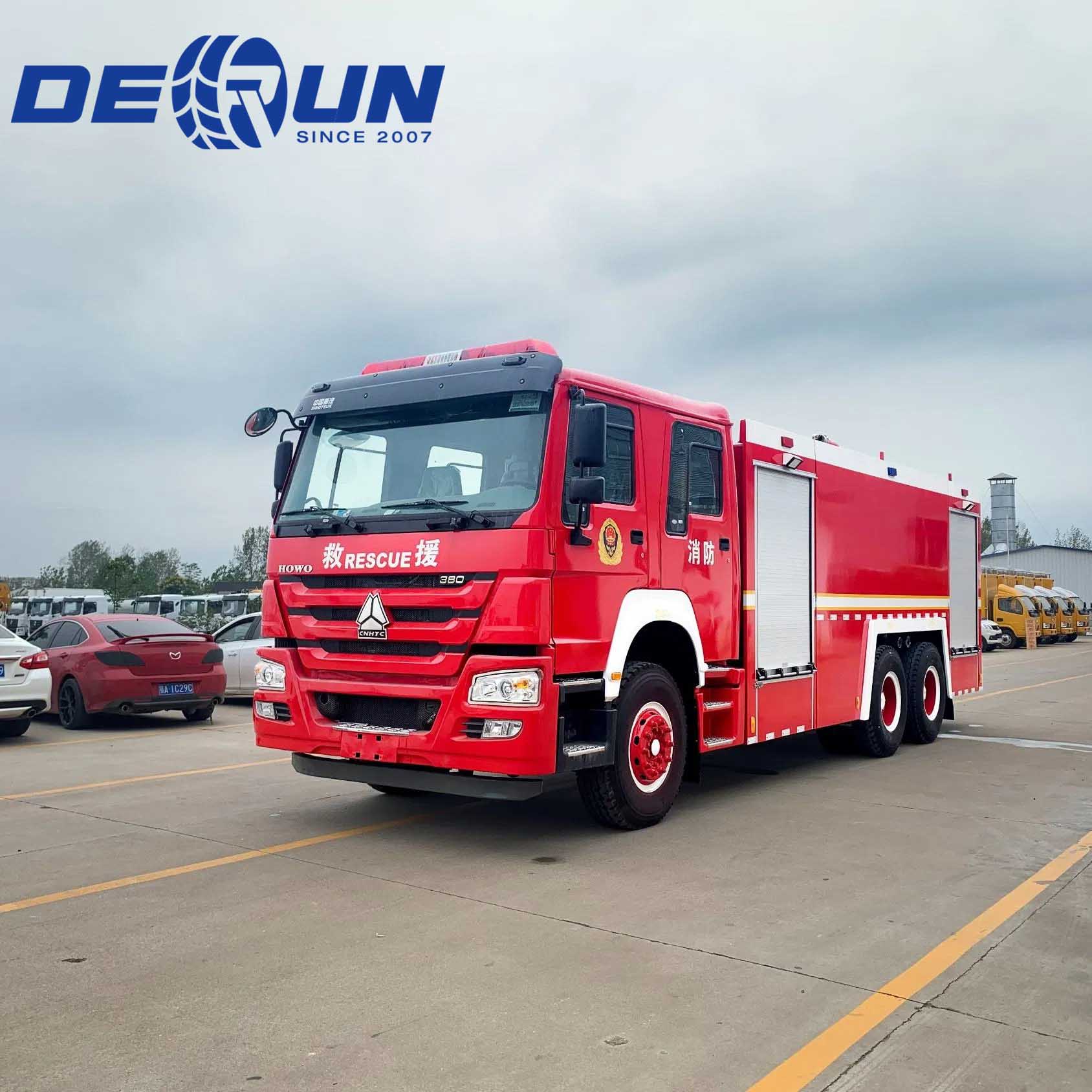 วิธีเลือกรถดับเพลิงสำหรับงานอุตสาหกรรมหนัก: เหตุใด Sinotruk HOWO 6x4 จึงโดดเด่น