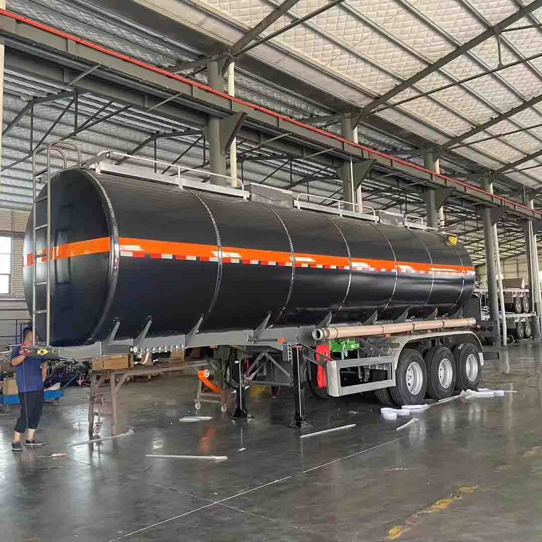 Derun Tri-Axle 36CBM ASPHALT TANK SEMI TRAILER