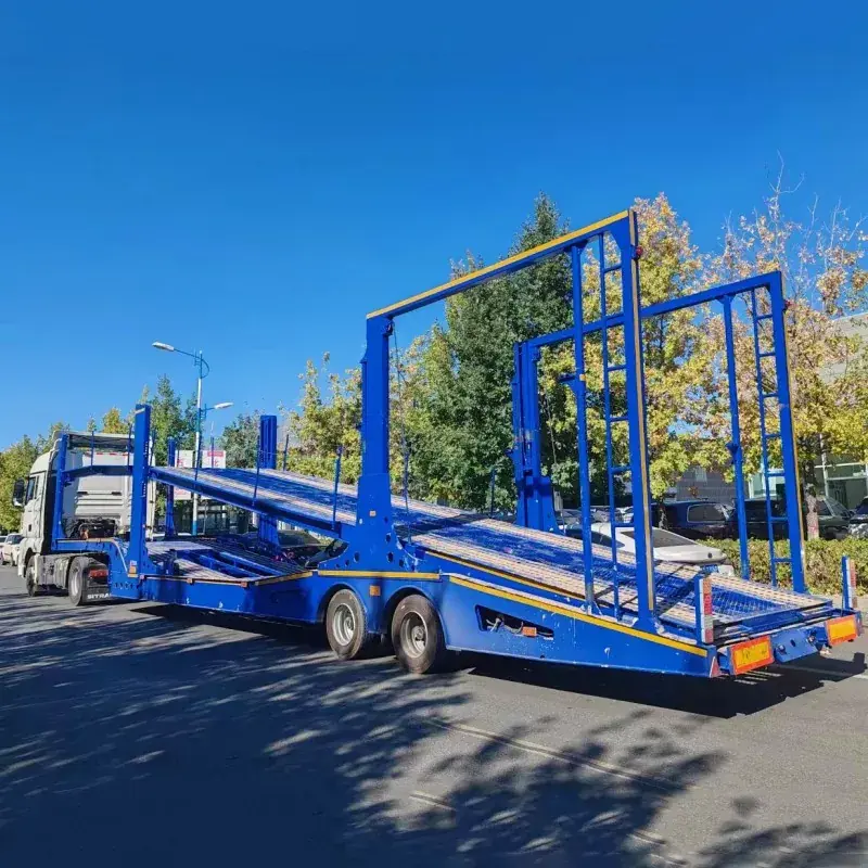 รถเทรลเลอร์ Double Deck Car Transport