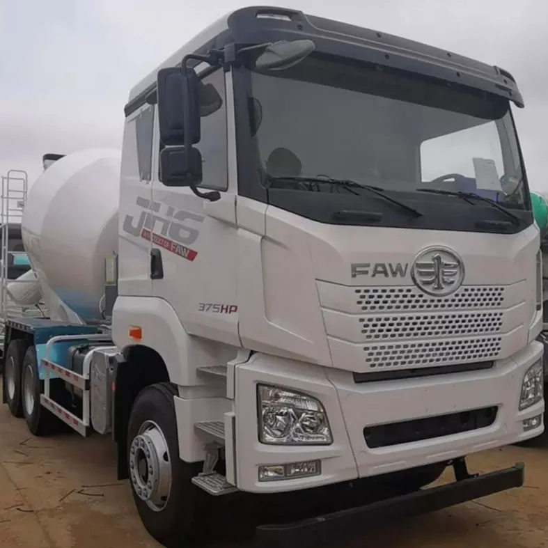 FAW JH6 6x4 รถโม่ผสม