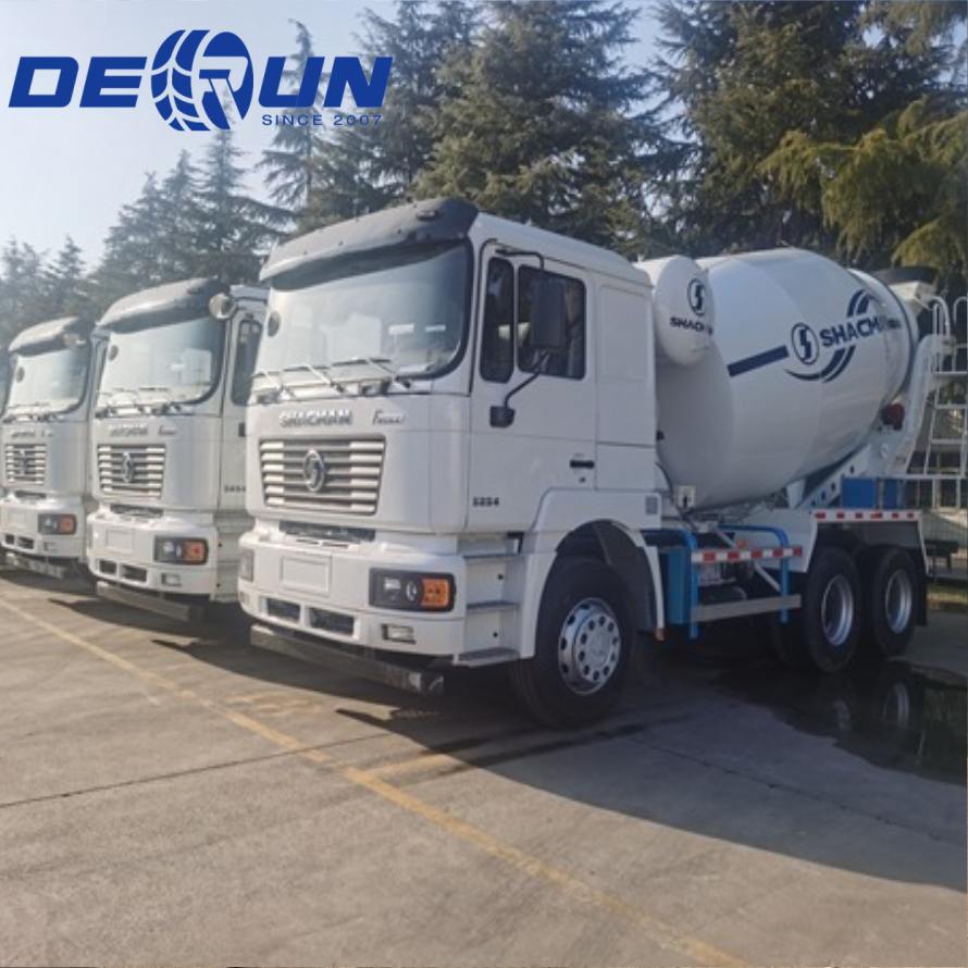 Shacman F3000 6x4 & 8x4 ซีเมนต์ผสมรถบรรทุก