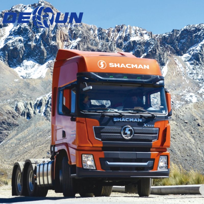 Shacman X3000 6x4 10 ล้อรถแทรกเตอร์ล้อ