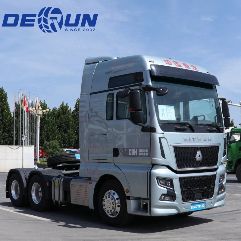 Sinotruk Sitrak 6x4 10 ล้อรถแทรคเตอร์รถแทรคเตอร์ผู้เสนอญัตติ