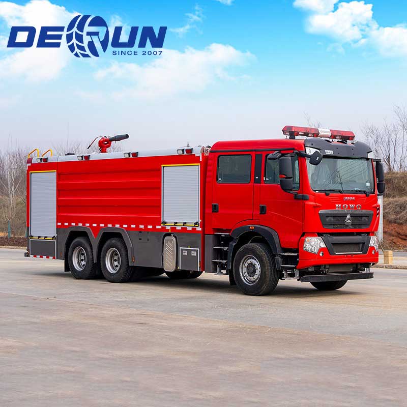 รถดับเพลิง Sinotruk Howo 6x4